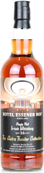 Irish Malt 16 Jahre Hotel Essener Hof Astra Theater Collection #15 Port Cask 54,7% vol.