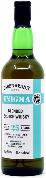 Enigma 25 Jahre 1998/2023 Sherry Cask Cadenhead&#039;s Blended Scotch 41,4% vol.