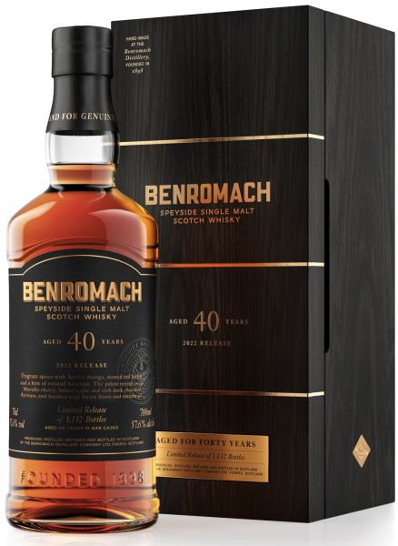 Benromach 40 Jahre 2022 57,6% vol.