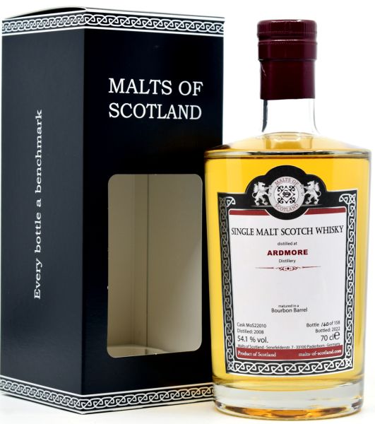 Ardmore 14 Jahre 2008/2022 Malts of Scotland 54,1% vol.