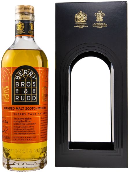 Sherry Cask Blended Malt Berry Bros. &amp; Rudd Exclusive Higher Strength Edition 55,8% vol.