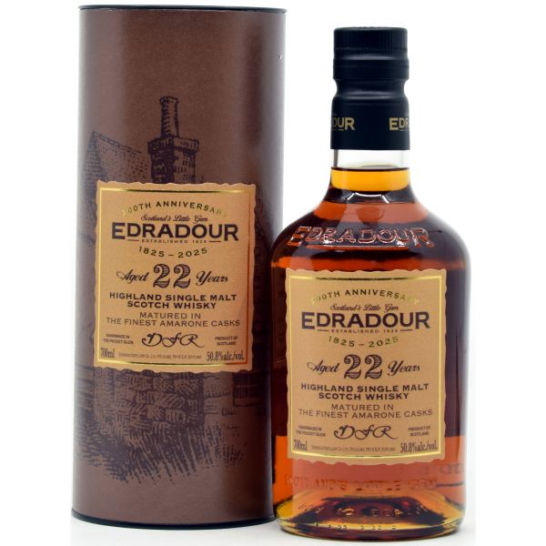 Edradour 22 Jahre 2003/2025 Amarone Dal Forno Romano 200th Anniversary 50,8% vol.