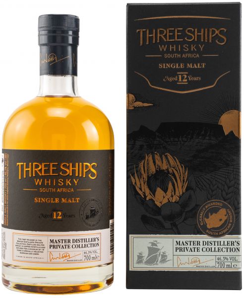 Three Ships 12 Jahre South African Single Malt 46,3% vol.