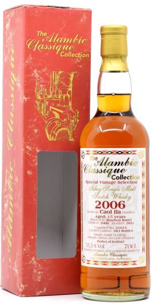Caol Ila 15 Jahre 2006/2021 Alambic Classique 55,3% vol.