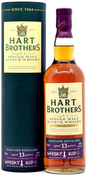 Dailuaine 13 Jahre 2008/2021 1st Fill Port Hart Brothers for Shinanoya 54,1% vol.