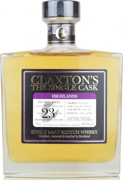 Inchmurrin 23 Jahre 1997/2020 Claxton's 48,3% vol.