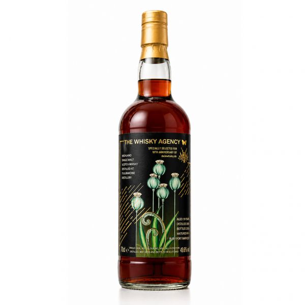 Tullibardine 19 Jahre 2006/2026 The Whisky Agency 10th anniversary deinwhisky.de 49,6% vol.