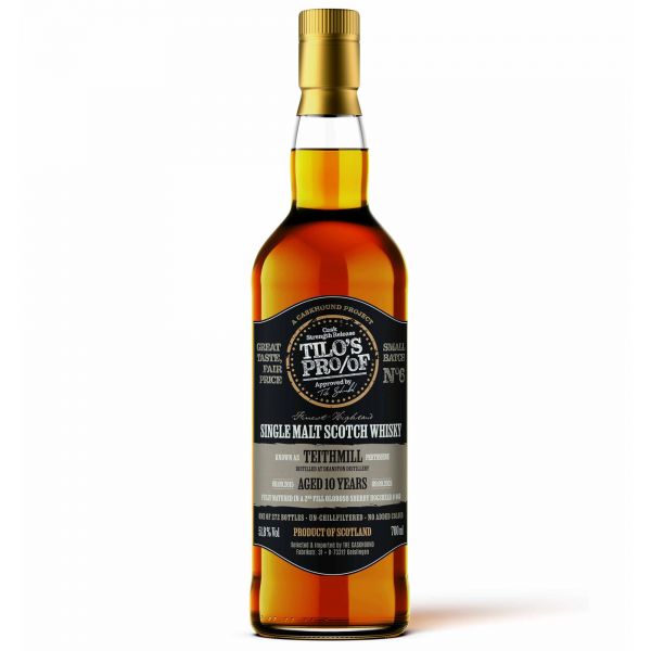 Teithmill (Deanston) 2015/2025 Oloroso Sherry The Caskhound Tilo's Proof #6 51,8% vol.