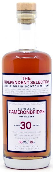 Cameronbridge 30 Jahre 1992/2023 The Independent Selection by David Stirk 50% vol.