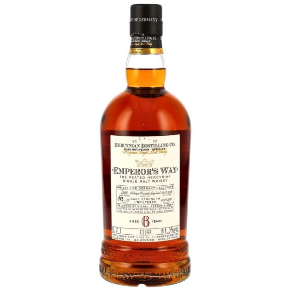 Emperor’s Way 2019/2025 Malaga/Moscatel Hogshead #1366 Whisky Live 61% vol.