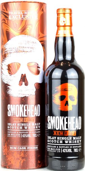 Smokehead Rum Riot 43% vol.