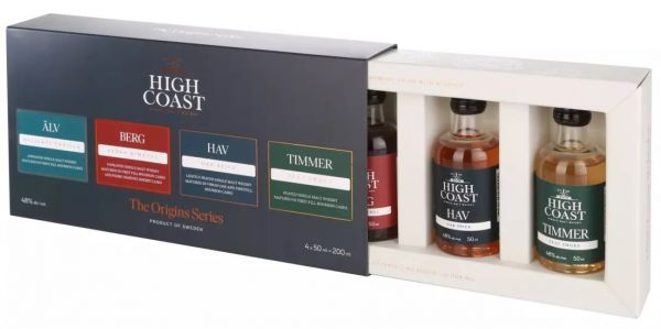 High Coast The Origins Series Box 4x 50ml (Älv, Hav, Timmer, Berg)