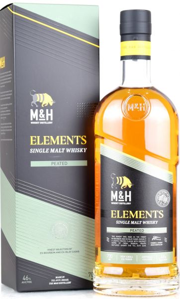 Milk &amp; Honey Elements Peated 46% vol.