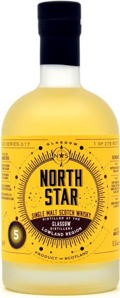 Glasgow 5 Jahre 2016/2021 North Star Spirits #017 51,5% vol.