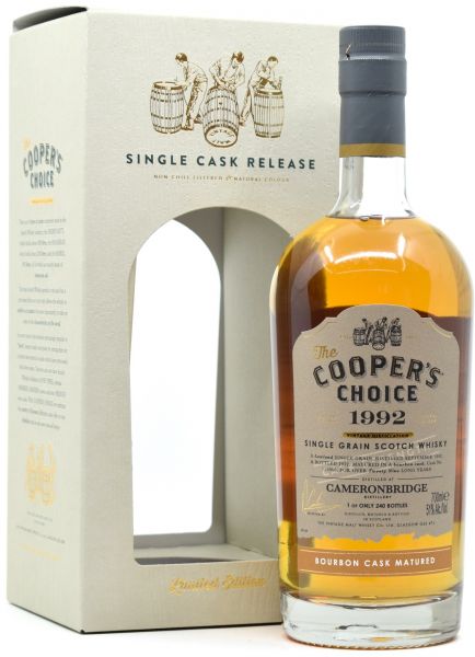 Cameronbridge 29 Jahre 1992/2022 Cooper's Choice 51% vol.