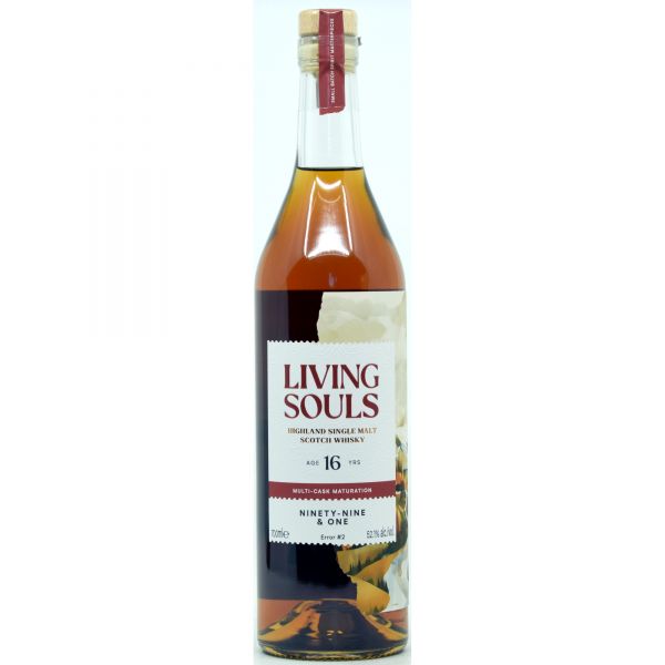 Living Souls 99+1 Error #2 16 Jahre Highland Single Malt 52,1% vol.