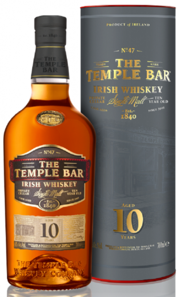 The Temple Bar 10 Jahre Irish Single Malt Whiskey