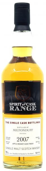 Miltonduff 2007/2021 Apple Brandy Cask Spirit &amp; Cask Range 56% vol.