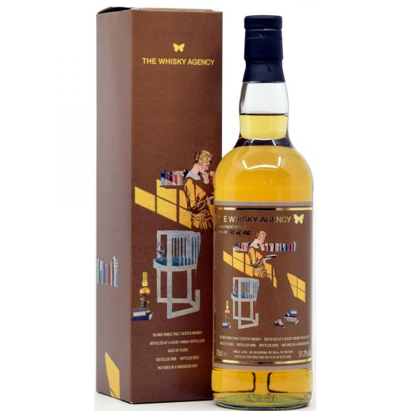Secret Orkney 25 Jahre 1999/2025 The Whisky Agency 51,2% vol.
