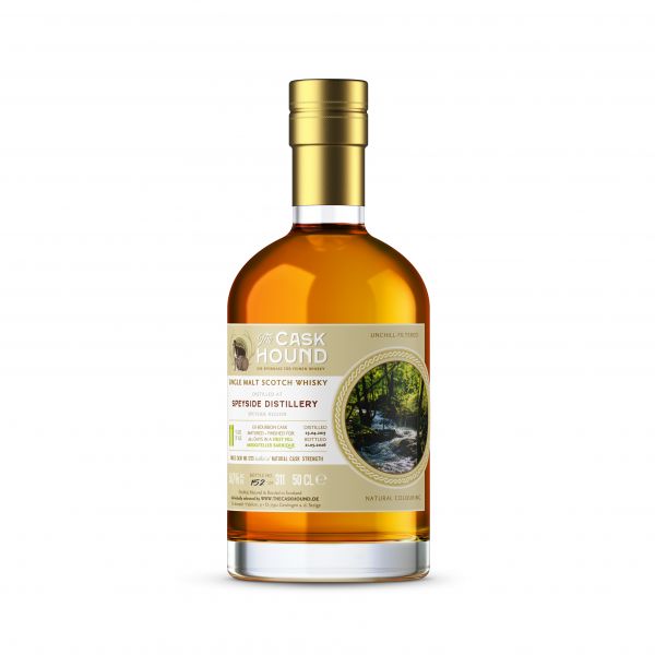 Speyside Distillery 11 Jahre 2015/2026 1st Fill Muskateller The Caskhound 54,7% vol. 0,5 l