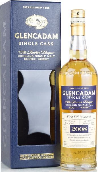 Glencadam 11 Jahre 2008/2020 1st Fill Bourbon #881 62,5% vol.