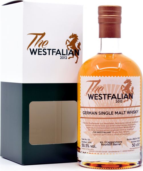 The Westfalian 2016/2022 Ex-Cragganmore Bourbon Barrel #123 50,5% vol.
