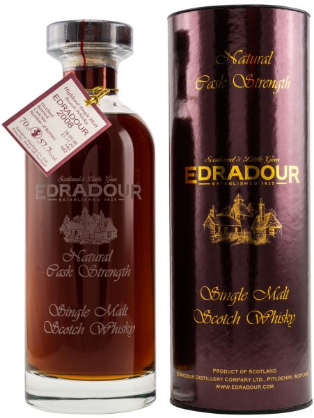 Edradour 12 Jahre 2008/2020 Signatory Vintage Ibisco Decanter #140 57,7% vol.