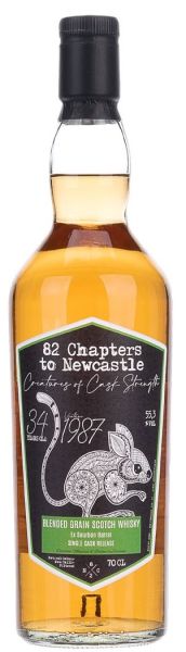 Blended Grain 34 Jahre 1987/2022 82 Chapters to Newcastle 55,3% vol.