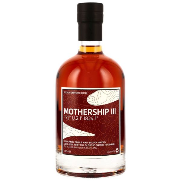 Mothership III 2010/2025 1st Fill Oloroso Sherry Scotch Universe 59,4% vol