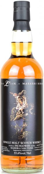 Inchgower 17 Jahre 2001/2019 Madeira Cask Bar Lien / Shinanoya 55,6% vol.