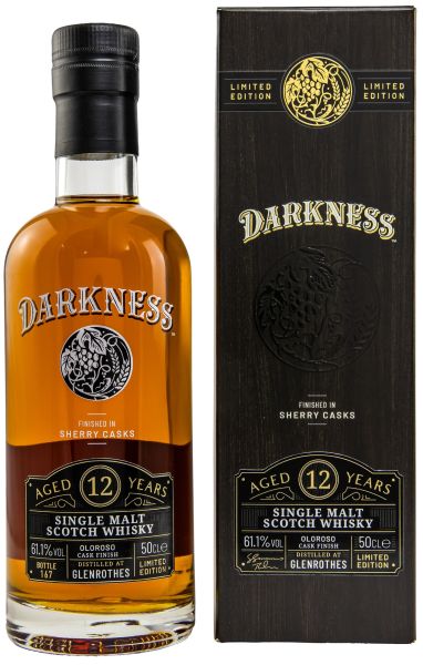 Glenrothes 12 Jahre Oloroso Sherry Finish Darkness! 61,1% vol.