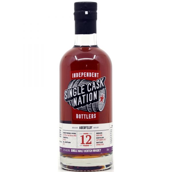 Aberfeldy 12 Jahre 2013/2026 1st Fill Oloroso Single Cask Nation 57,2% vol.