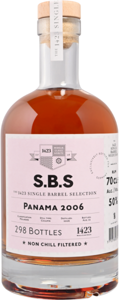 S.B.S. Panama 2006/2022 SBS Single Cask 50% vol.