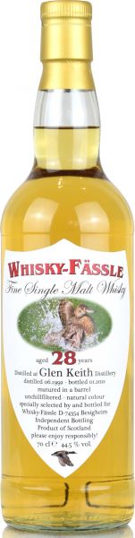 Glen Keith 28 Jahre 1992/2021 Whisky-Fässle 44,5% vol.