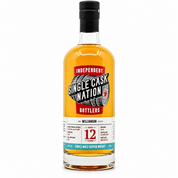 Williamson (Laphroaig) 12 Jahre 2013/2026 PX Sherry Cask Single Cask Nation 58,6% vol.