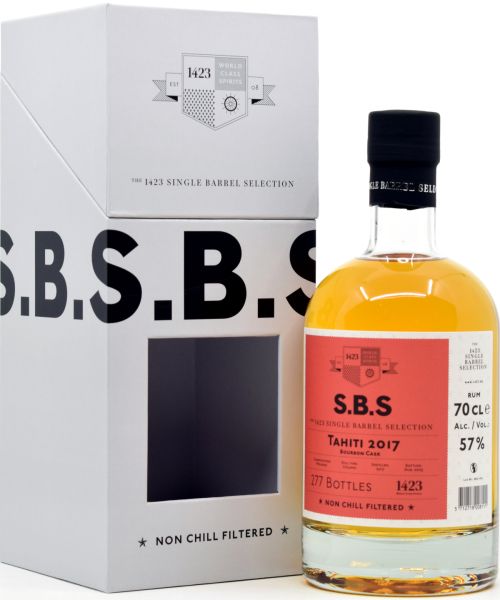 S.B.S. Tahiti 2017/2023 SBS Single Cask 57% vol.