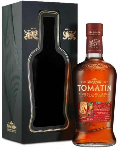Tomatin 2011/2025 1st Fill PX Sherry Cask #37607 Year of the horse 2026 56,5% vol.