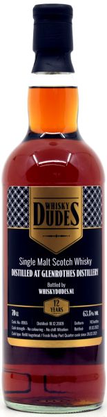 Glenrothes 12 Jahre 2009/2022 Fresh Ruby Port Cask Whiskydudes 63,8% vol.