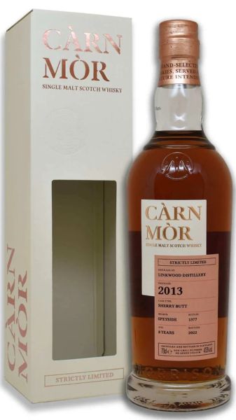 Linkwood 8 Jahre 2013/2022 Sherry Cask Carn Mor Strictly Limited 47,5% vol.