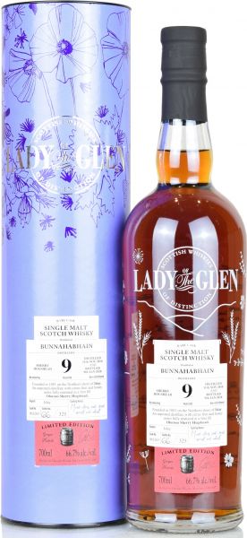 Bunnahabhain 9 Jahre 2010/2020 Sherry Cask Lady of the Glen 66,7% vol.