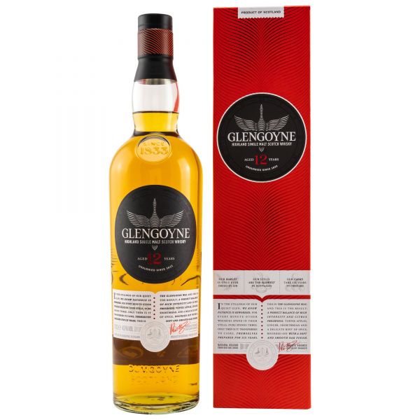 Glengoyne 12 Jahre 43% vol.