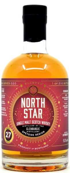 Glenburgie 27 Jahre 1995/2022 North Star Spirits #020 exclusive 51,7% vol.