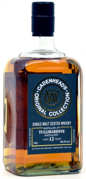 Tullibardine 12 Jahre 2012/2024 Palo Cortado Cask Cadenhead Original Collection 46% vol.