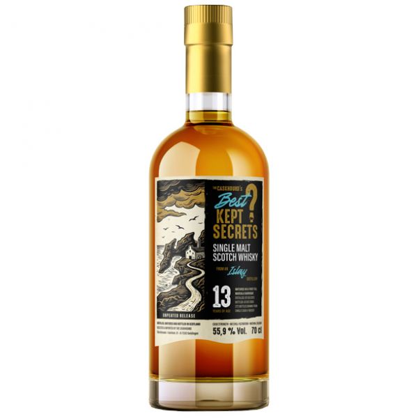 Secret Islay (unpeated) 2013/2026 1st Fill Marsala The Caskhound Best Kept Secrets #1 55,9% vol.