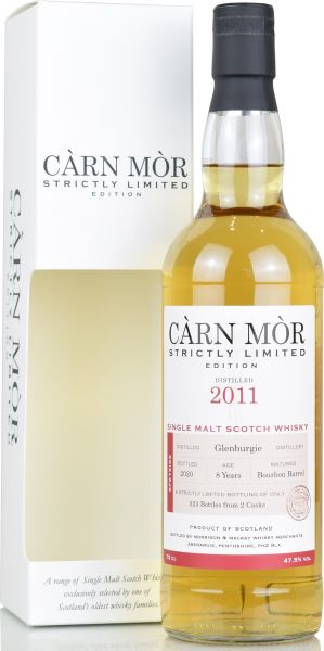 Glenburgie 8 Jahre 2011/2020 Carn Mor Strictly Limited 47,5% vol.