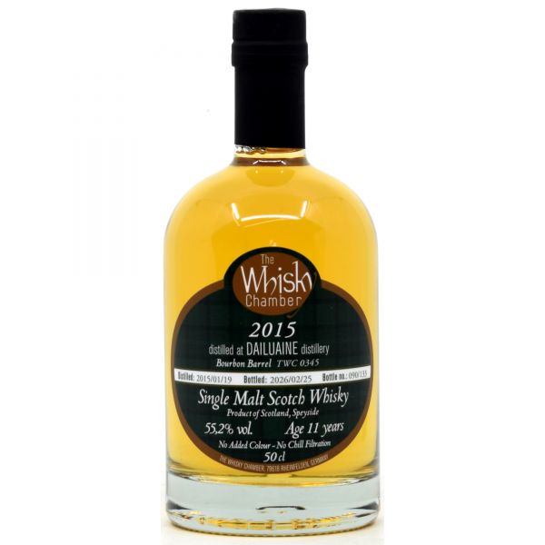 Dailuaine 11 Jahre 2015/2026 Bourbon Barrel The Whisky Chamber 55,2% vol.