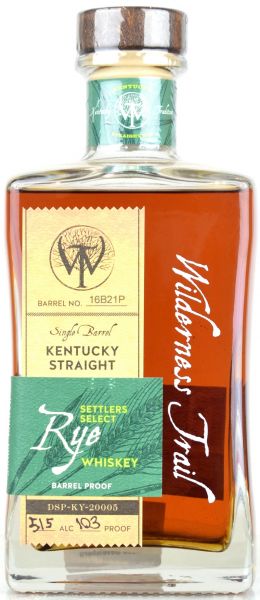 Wilderness Trail Kentucky Straight Rye Single Barrel 51,5% vol.