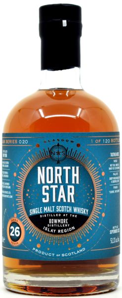 Bowmore 26 Jahre 1996/2022 North Star Spirits #020 exclusive 51,1% vol.