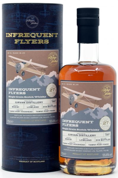 Girvan 27 Jahre 1997/2025 Tawny Port Alistair Walker Infrequent Flyers 55,6% vol