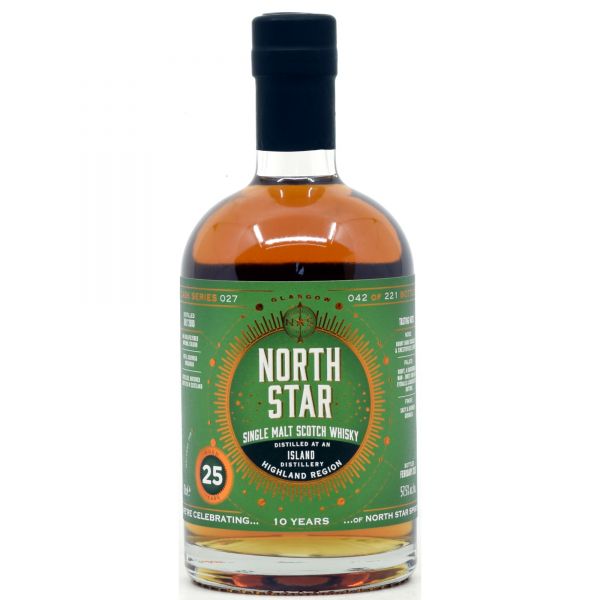 Secret Island (Highland Park) 25 Jahre 2000/2026 Sherry Cask North Star Spirits #027 57,5% vol.
